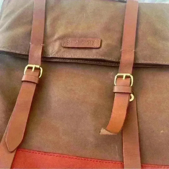 Hidesign Color blocked Motor Backpack - Picture 9 of 11